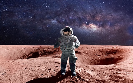 有人火星探査のイメージ